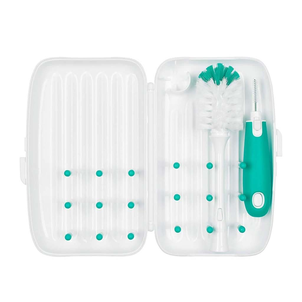 OXO TOT On - The - Go Drying Rack With Bottle Brush, ANB BABY