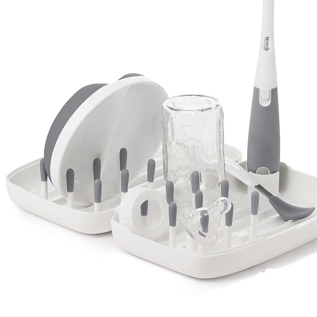 OXO TOT On - The - Go Drying Rack With Bottle Brush, ANB BABY