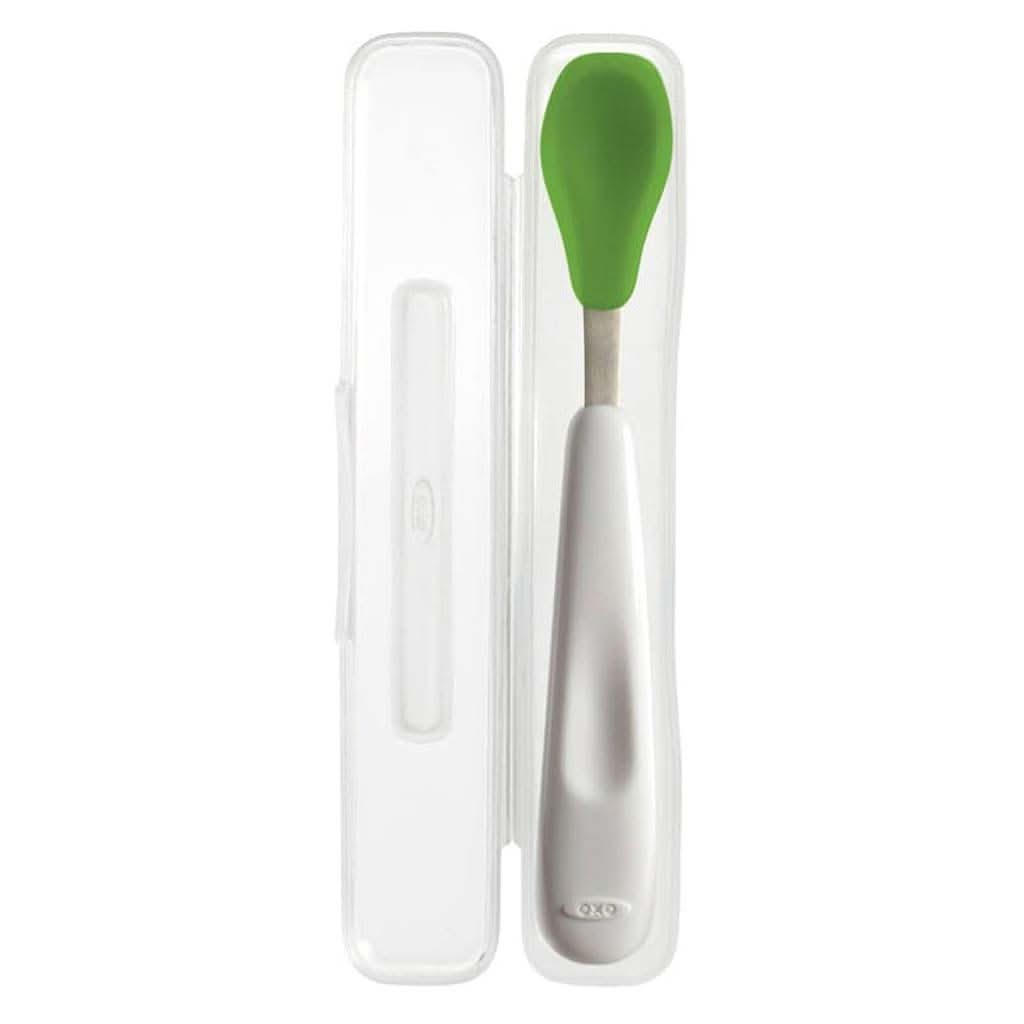 OXO Tot On - the - Go Feeding Spoon with Travel Case, ANB BABY