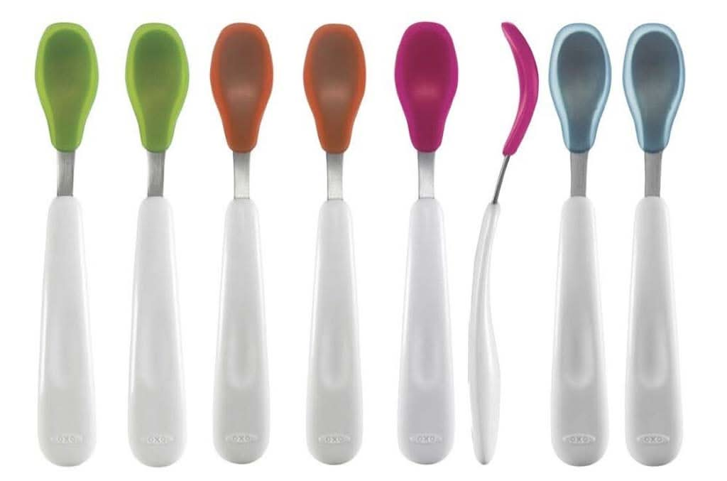 OXO Tot On - the - Go Feeding Spoon with Travel Case, ANB BABY