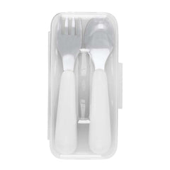 OXO TOT On - The - Go Fork And Spoon Set with Carrying Case, ANB BABY