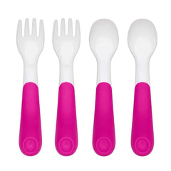 OXO TOT Plastic Fork And Spoon Training Set, ANB BABY