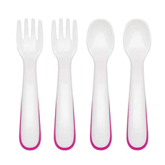 OXO TOT Plastic Fork And Spoon Training Set, ANB BABY