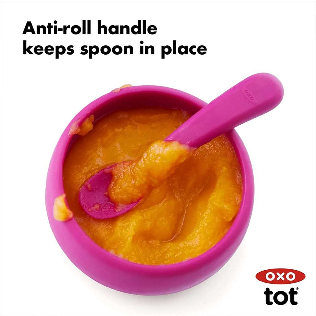 OXO Tot Silicone Spoon Set, ANB BABY