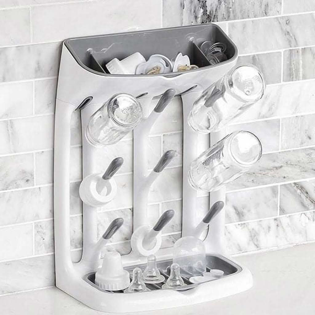 OXO TOT Space Saving Drying Rack - Gray, ANB BABY