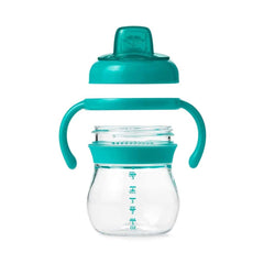 OXO TOT Transitions Soft Spout Sippy Cup with Removable Handles - 6 OZ, ANB BABY