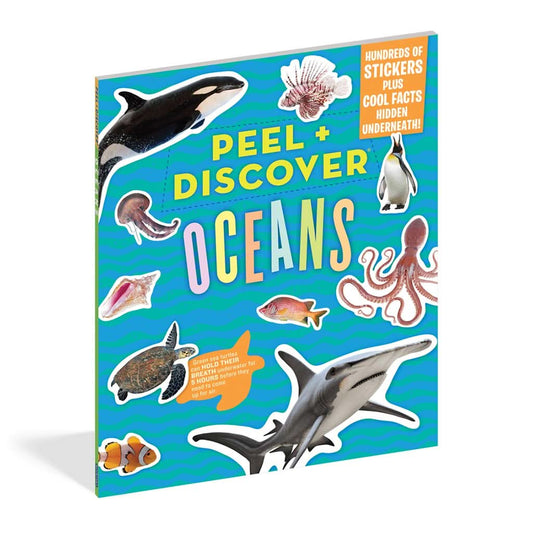 Peel + Discover: Oceans Paperback, ANB BABY