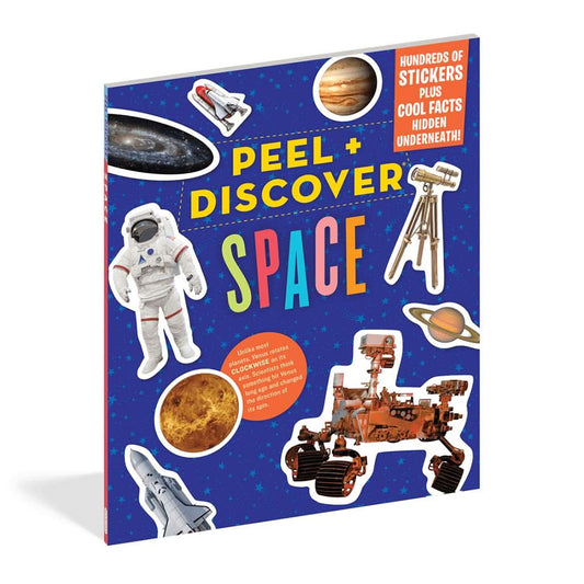 Peel + Discover: Space Paperback, ANB BABY