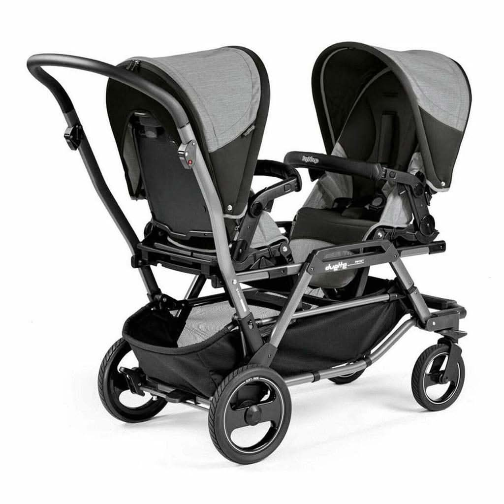 Peg Perego Duette Piroet Baby Stroller with Seats Chassis included City Grey ANB BABY