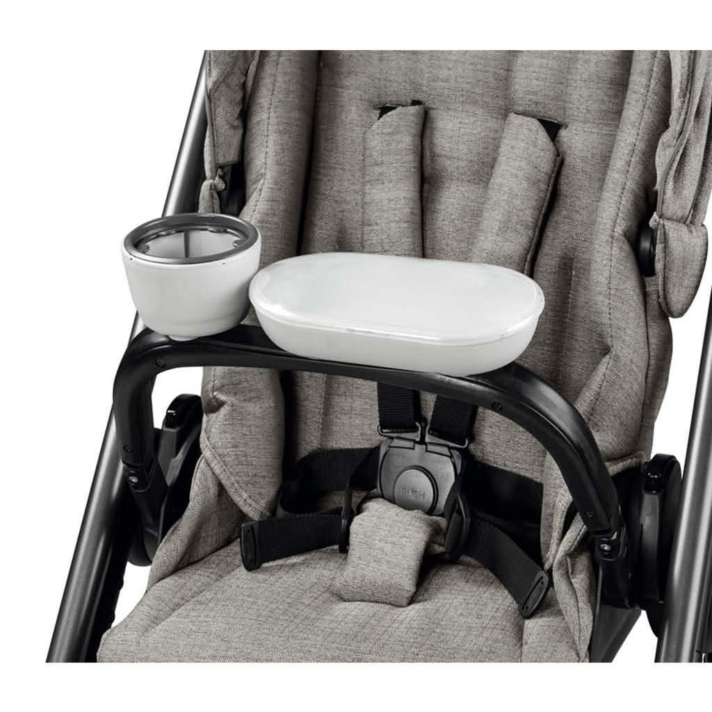 Peg Perego Veloce & Vivace Stroller Tray, Charcoal, ANB BABY