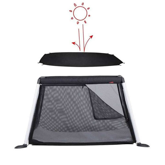 Phil & Teds Traveller Top Sun and Bug Mesh Cover, Black, ANB BABY