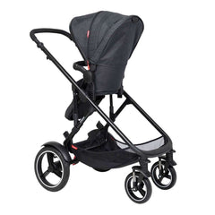 Phil & Teds V6 Voyager Stroller & Liner, Black, ANB BABY