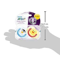 Philips Avent Animal Soother Pacifier, 0 - 6M, ANB BABY