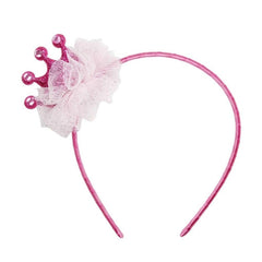 Pink Poppy Birthday Party Crown Headband, ANB BABY