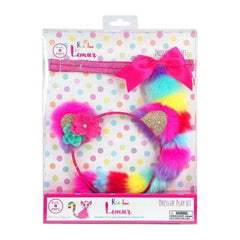 Pink Poppy Rainbow Lemur Ear & Tail Set, ANB BABY