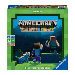 Ravensburger Minecraft: Builders & Biomes Strategy Board Game, ANB BABY