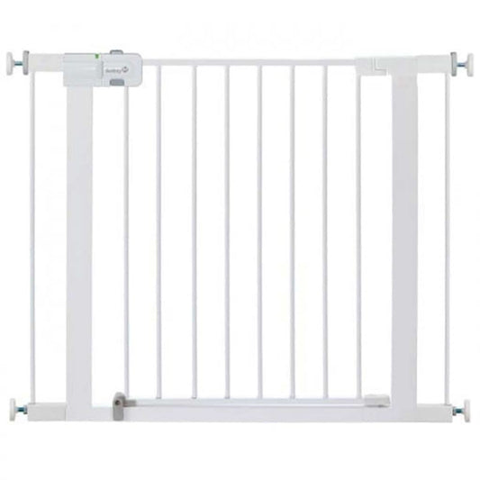 Safety 1st Easy Install Metal Baby Gate with Pressure Mount Fastening , White, ANB BABY