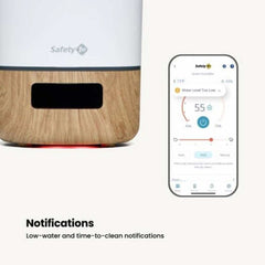 Safety 1st Smart Humidifier, White / Wood, ANB BABY