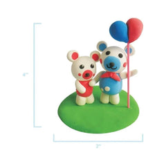 Scentco Air Dough Bear Brother andSsister, ANB BABY