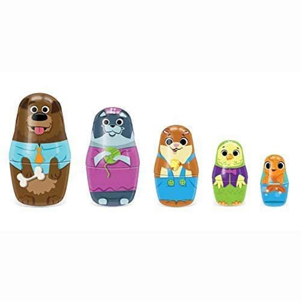 Schylling Little Classics Family Pets Tin Nesting Dolls, ANB BABY