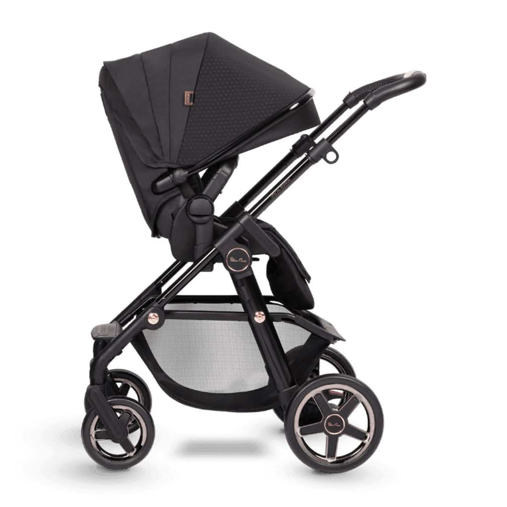 Silver Cross Infant Comet Eclipse Stroller, Black, ANB BABY