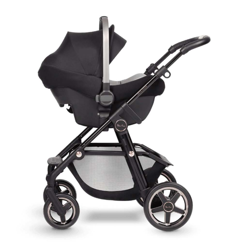 Silver Cross Infant Comet Eclipse Stroller, Black, ANB BABY