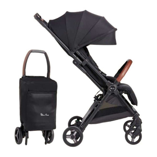 Silver Cross Jet 4 Stroller, Black, ANB BABY