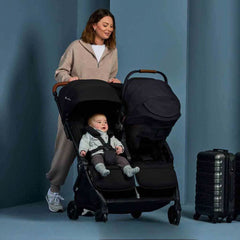 Silver Cross Jet Double Travel Stroller, Black - Available September, ANB BABY