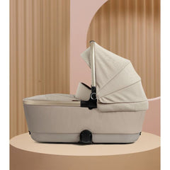 Silver Cross Reef Folding Bassinet, Stone, 5055836928764 | ANB BABY