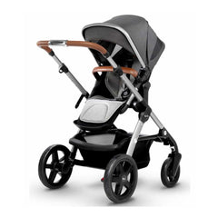 Silver Cross Wave Single Baby Stroller With Carry Cot 2018, Granite, ANB BABY