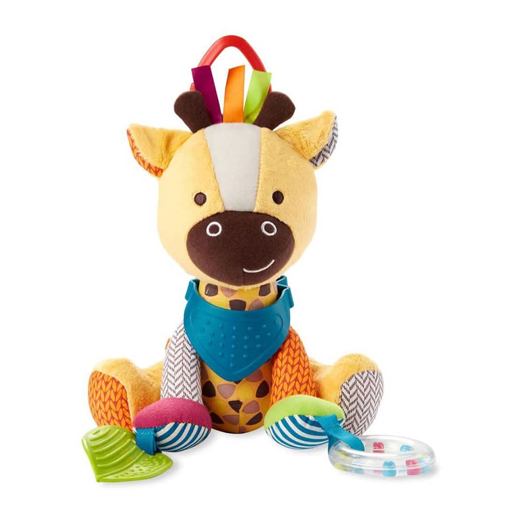 Skip Hop Bandana Buddies Stroller Toy, Giraffe, ANB BABY