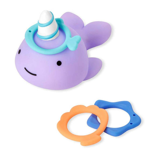 Skip Hop Zoo Narwhal Ring Toss Bath Toy - ANB Baby