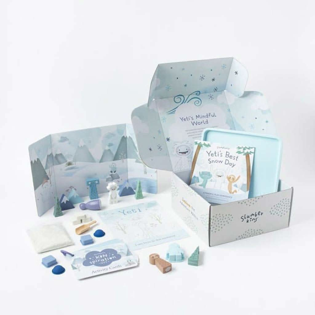 Slumberkins Kinspiration Kit, Mindful Play with Yeti, ANB BABY