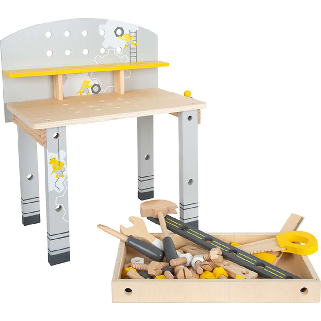 Small Foot Compact Workbench Toy with Accessories Classic, ANB BABY