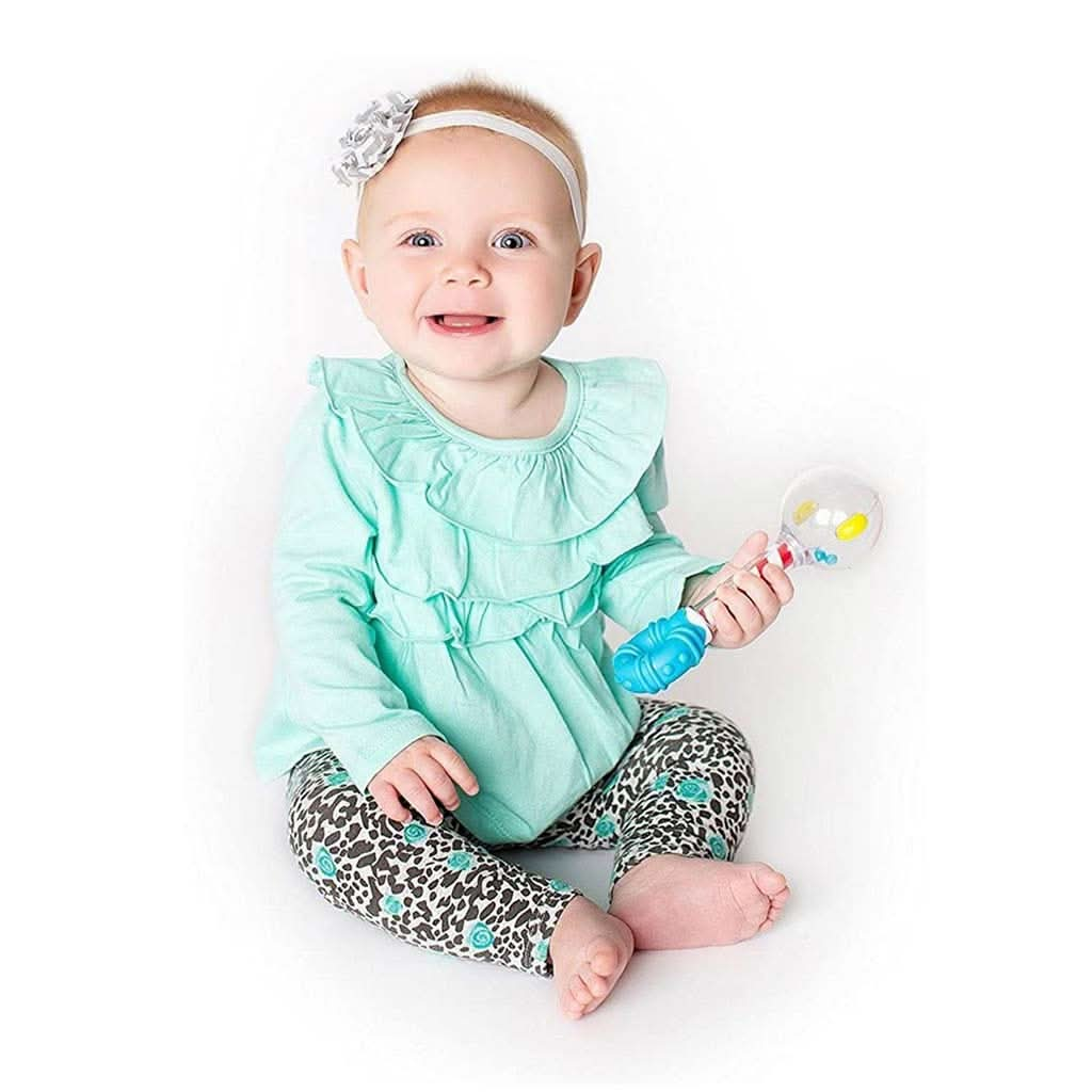 SmartNoggin NogginSeek Peek & Seek Rattle Baby Toy, ANB BABY