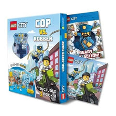 Sourcebooks Lego City Cop vs. Robber Hardcover, ANB BABY