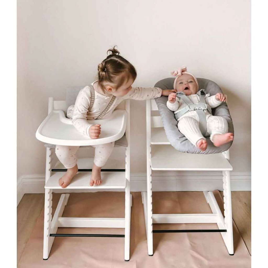 Stokke Tripp Trapp High Chair 2 with Cushion and Stokke Tray, ANB BABY