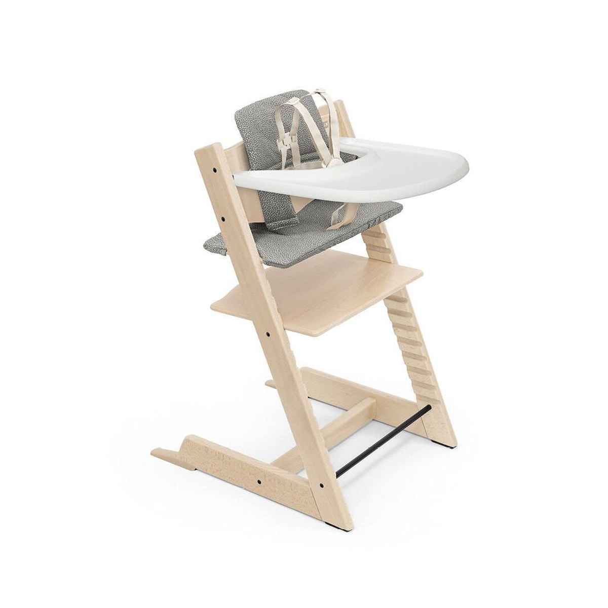 Stokke Tripp Trapp High Chair 2 with Cushion and Stokke Tray, 7040356616008 | ANB BABY