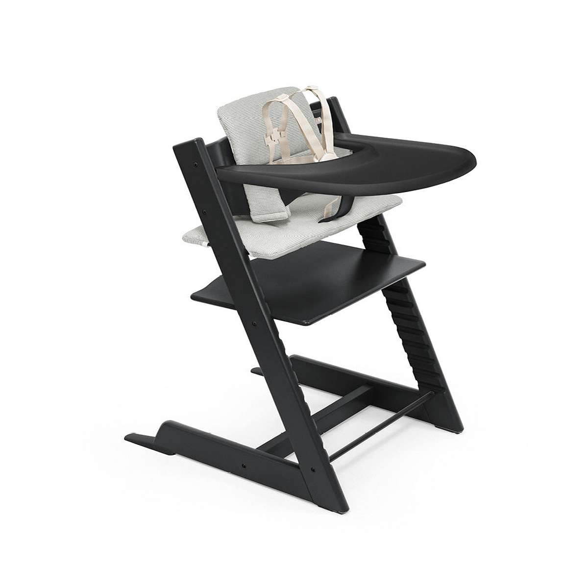 Stokke Tripp Trapp High Chair 2 with Cushion and Stokke Tray, | ANB BABY