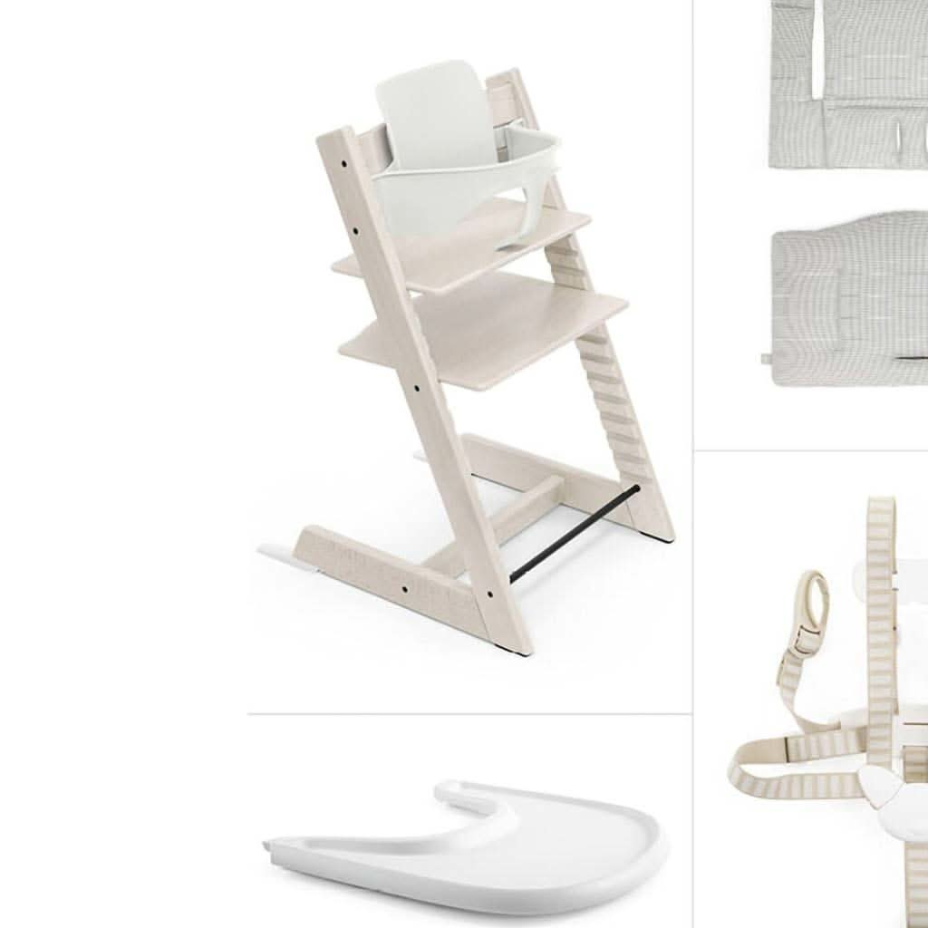 Stokke Tripp Trapp High Chair Complete With Cushion And Tray, ANB BABY