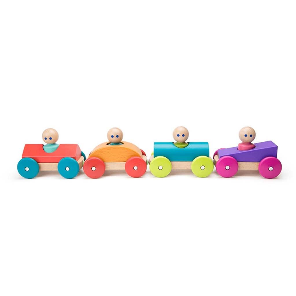 Tegu Magnetic Racer Building Block Set 3 - Piece, ANB BABY