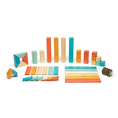 Tegu Magnetic Wooden Block Set, Sunset 14 - 42 Piece Sets, ANB BABY