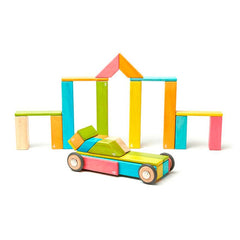 Tegu Magnetic Wooden Block Set, Tints 14 - 42 Piece Sets, ANB BABY