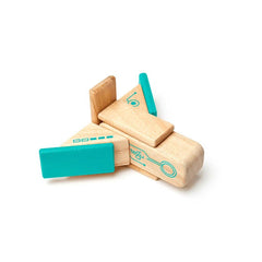 Tegu Robo Magnetic Wooden Block Set, 8 Pieces, ANB BABY