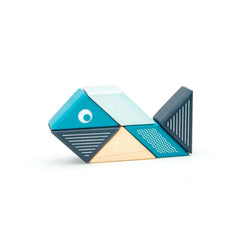 Tegu Travel Pal Magnetic Wooden Block Set 6 - Piece, ANB BABY