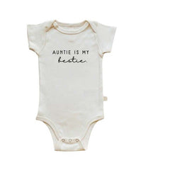 Tenth & Pine Auntie Is My Bestie Organic Cotton Onesie, ANB BABY