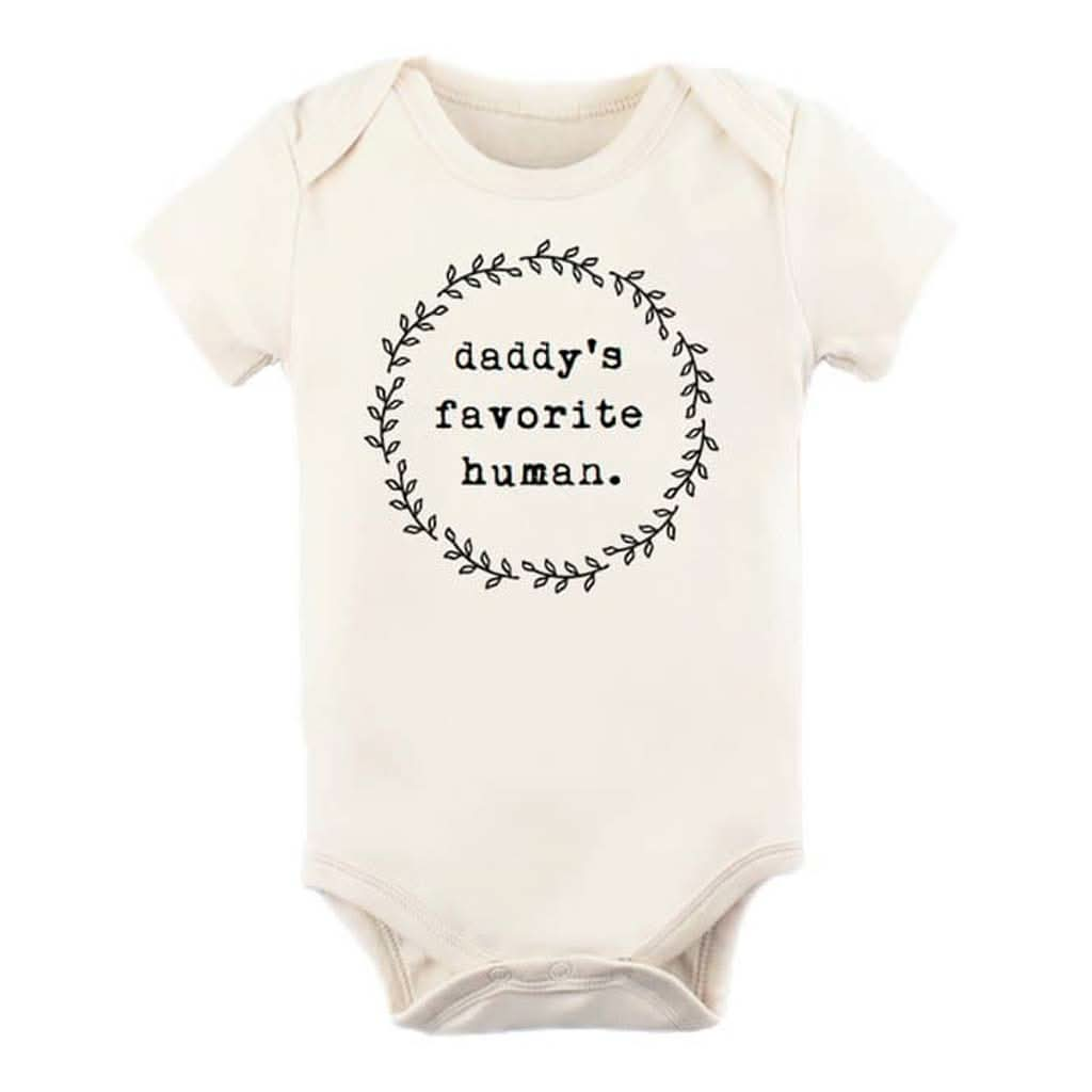 Tenth & Pine Daddy's Favorite Human Organic Cotton Onesie, ANB BABY