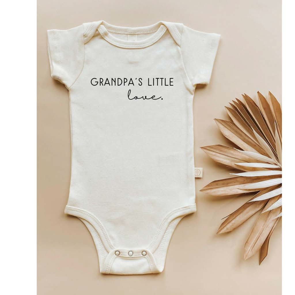 Tenth & Pine Grandpa's Little Love Organic Cotton Onesie, ANB BABY