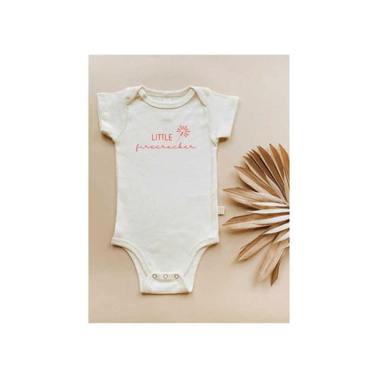 Tenth & Pine Little Firecracker, Organic Cotton Onesie, ANB BABY