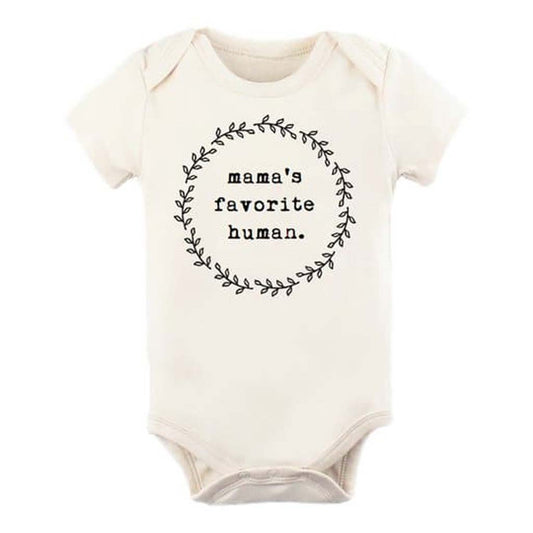 Tenth & Pine Mamas Favorite Human Organic Cotton Onesie, ANB BABY